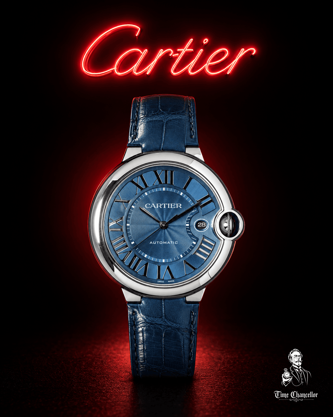 Cartier Ballon Bleu Azul